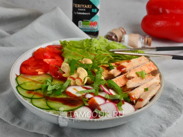 Фото блюда: Поке с курицей