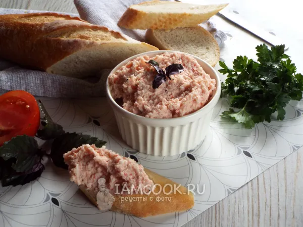 Фото блюда: Паштет из крабовых палочек