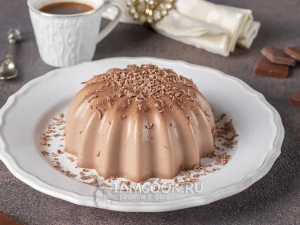 Фото блюда: Шоколадное Бланманже