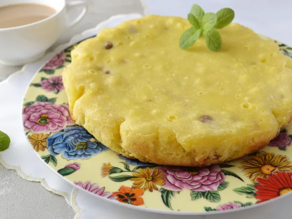 Фото блюда: Творожный бисквит в мультиварке