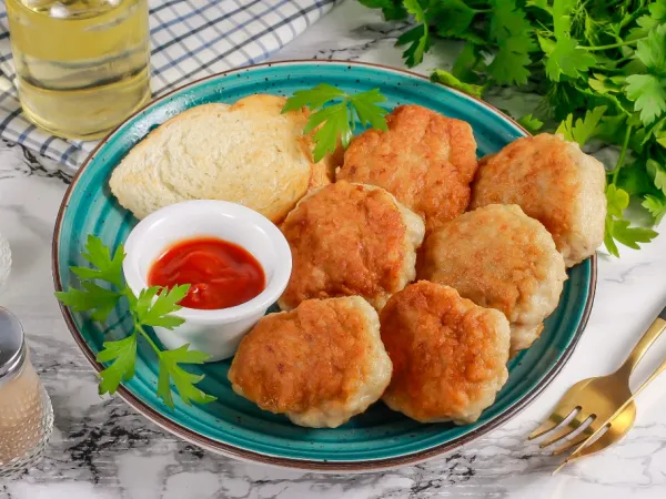 Фото блюда: Котлеты из куриного фарша без яиц