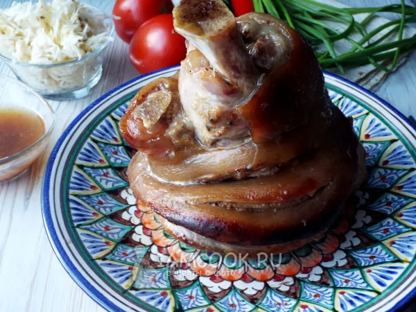 Фото блюда: Рулька в двойном пальто