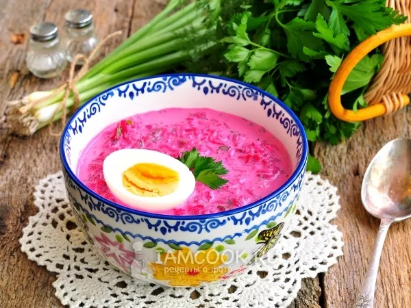 Фото готового блюда: Холодник по-белорусски