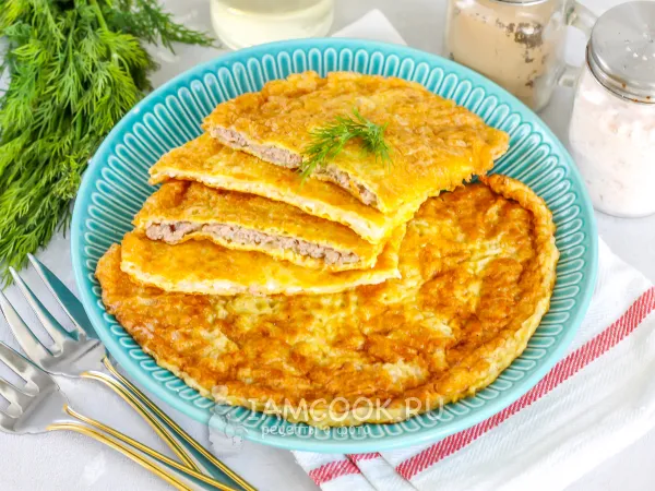 Фото готового блюда: Ленивые чебуреки из вафельных коржей