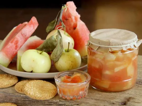 Фото блюда: Варенье из арбуза и яблок