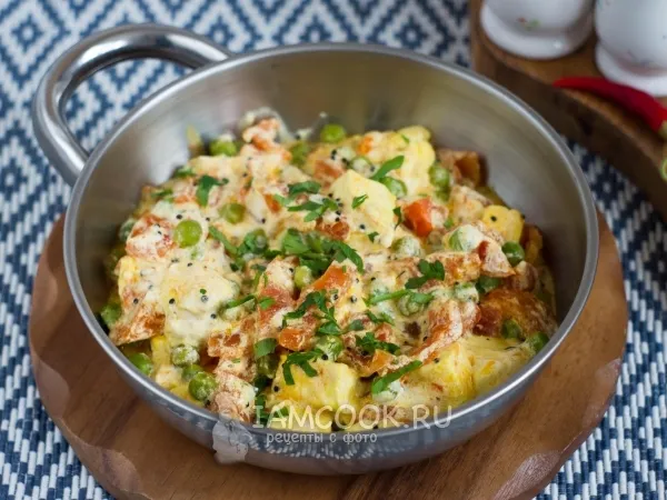 Фото готового блюда: Таматар панир малай