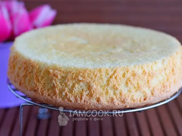 Фото блюда: Бисквит «Двойной бросок»