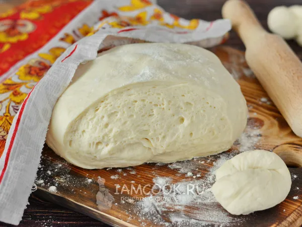 Фото блюда: Картофельное тесто на кефире (дрожжевое)