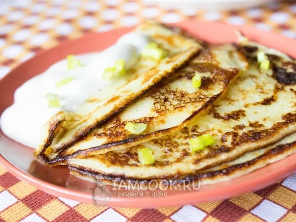 Фото блюда: Блины из картофельного пюре