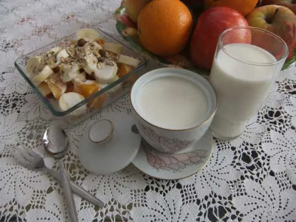 Фото блюда: Домашний питьевой йогурт