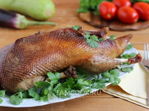 Фото блюда: Утка в медово-горчичном соусе