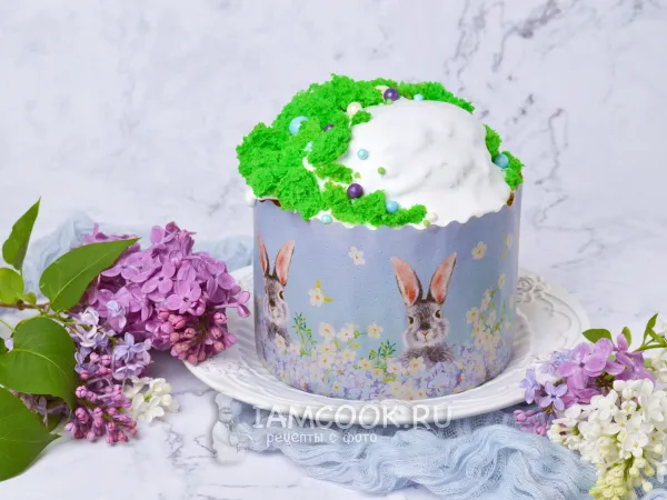 Фото готового блюда: Волокнистый кулич