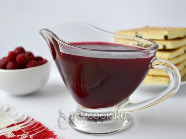 Фото блюда: Малиновая пропитка для бисквита