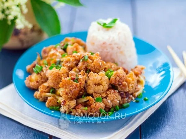 Фото готового блюда: Цветная капуста генерала Цо