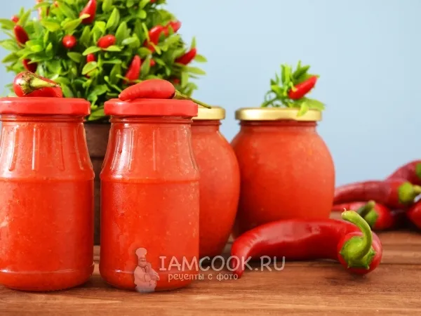 Фото блюда: Аджика из перца