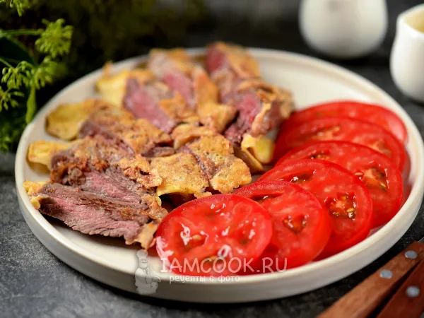 Фото блюда: Отбивные из мраморной говядины