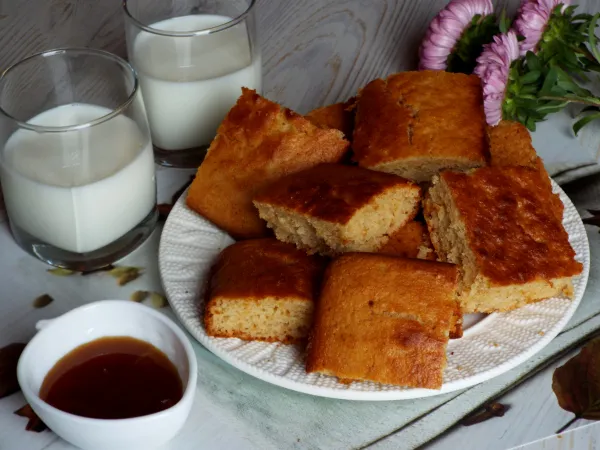 Фото блюда: Медовый манник