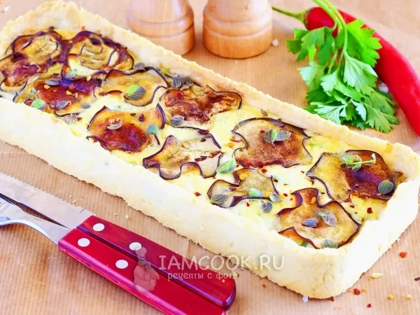 Фото блюда: Пирог с баклажанами