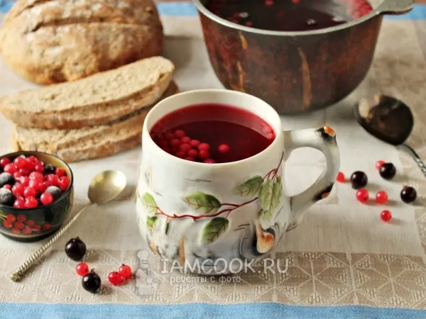 Фото блюда: Компот из замороженной смородины