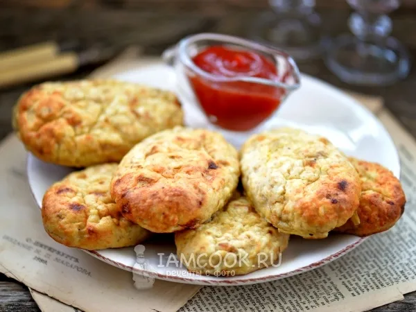 Фото блюда: Котлеты из трески в духовке