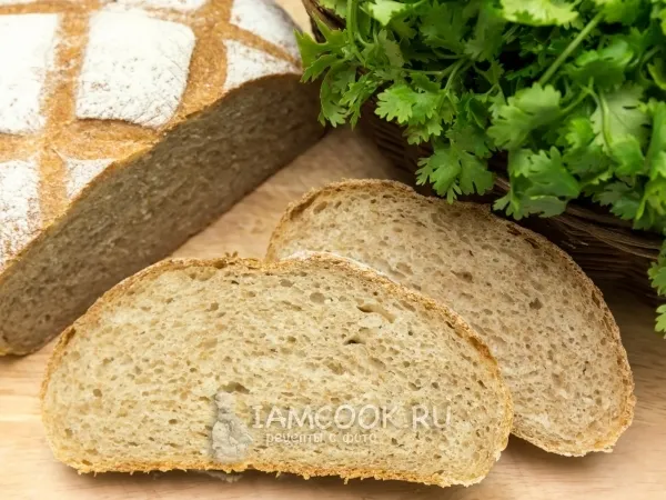 Фото готового блюда: Хлеб с ржаными отрубями