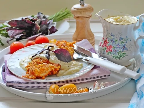 Фото блюда: Сливочно чесночный соус