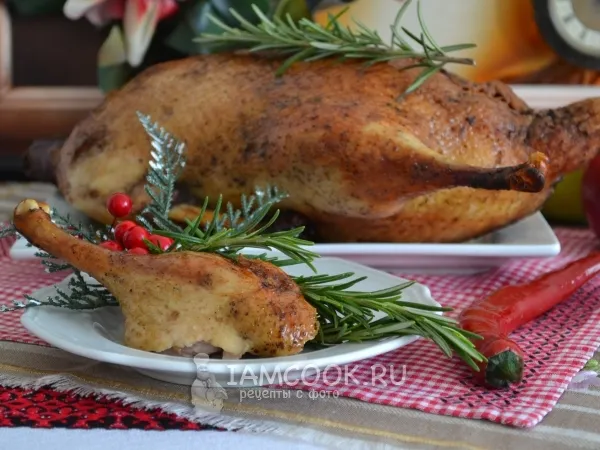 Фото блюда: Утка «Рождественская»