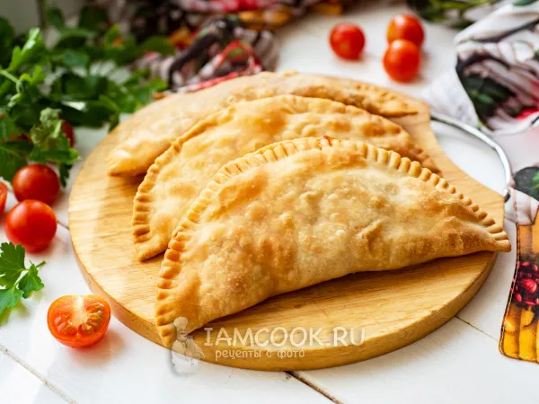 Фото готового блюда: Чебуреки в аэрогриле