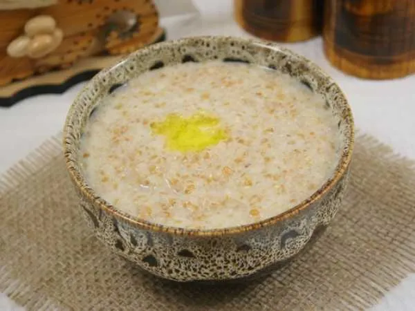 Фото блюда: Пшеничная каша на молоке и воде в мультиварке