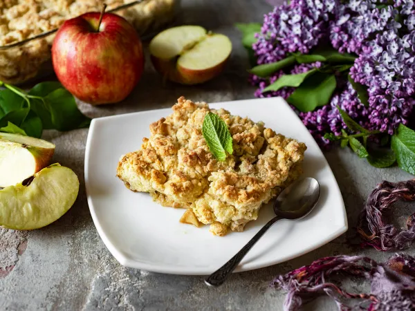 Фото блюда: Яблочный коблер