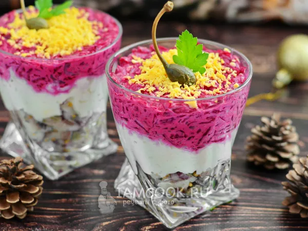 Фото блюда: Селедка под шубой по новому