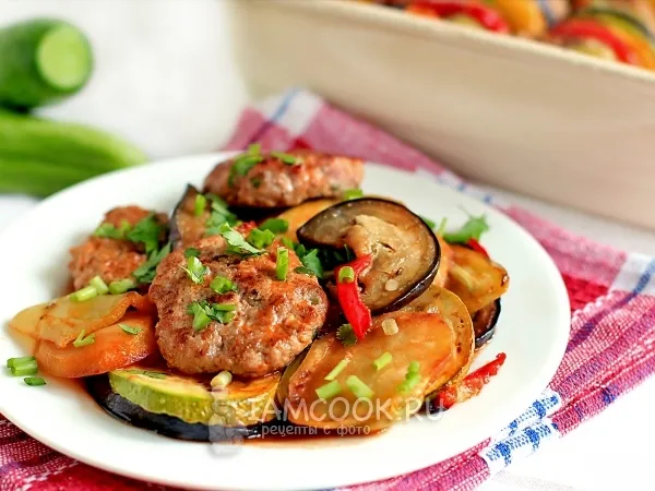 Фото готового блюда: Рататуй по-турецки