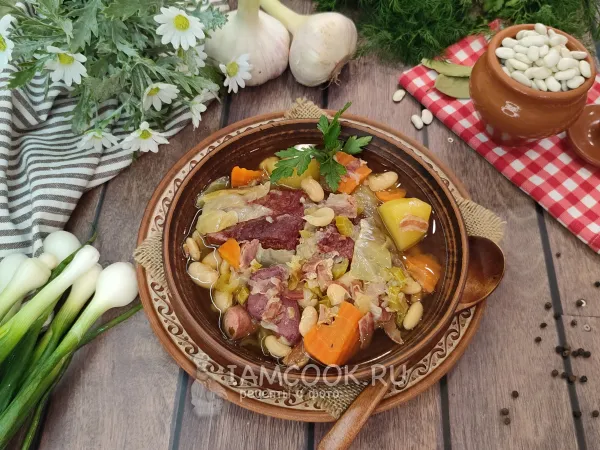 Фото блюда: Гарбюр (французский суп)