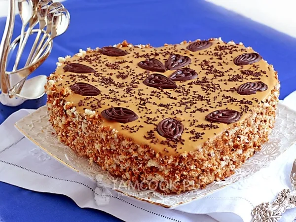 Фото блюда: Торт «Медовик» бисквитный