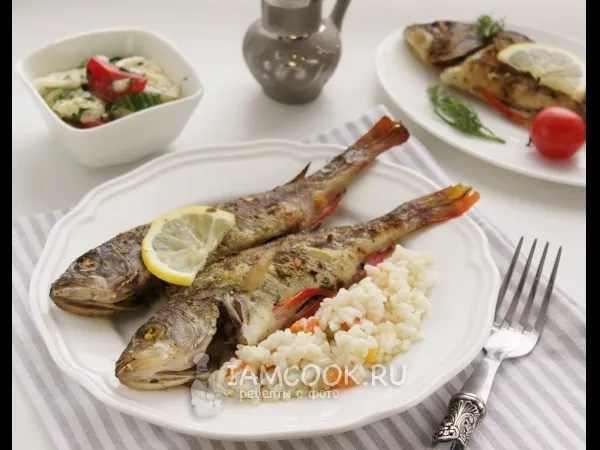 Фото блюда: Окунь речной в духовке