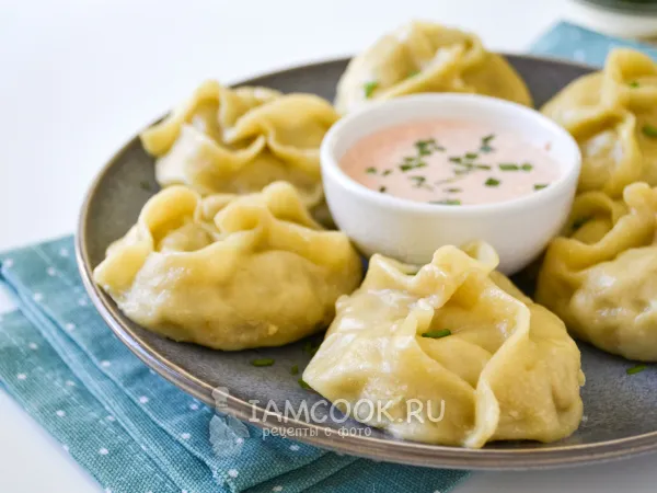 Фото блюда: Манты с рыбой