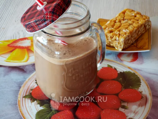 Фото блюда: Шоколадное овсяное молоко