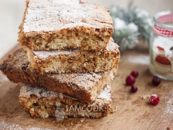 Фото блюда: Манник на сметане без яиц