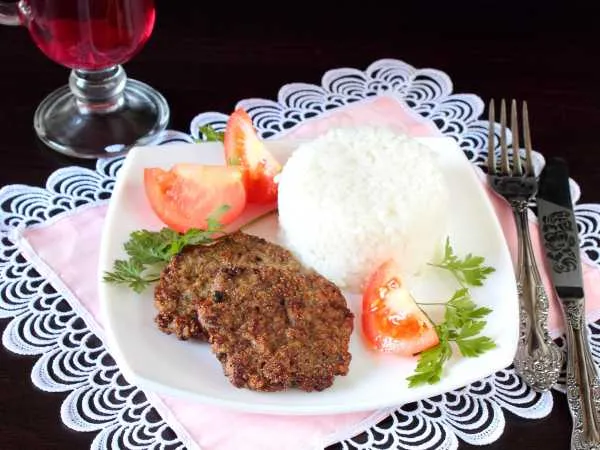 Фото блюда: Печеночные котлеты с манкой