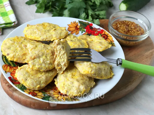 Фото готового блюда: ПП котлеты из куриного фарша (в духовке)
