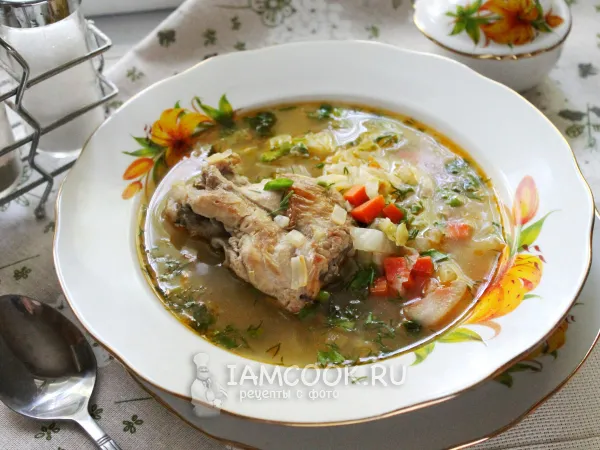 Фото блюда: Щи из кролика