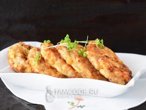 Фото готового блюда: Котлеты рубленые из куриной грудки с майонезом