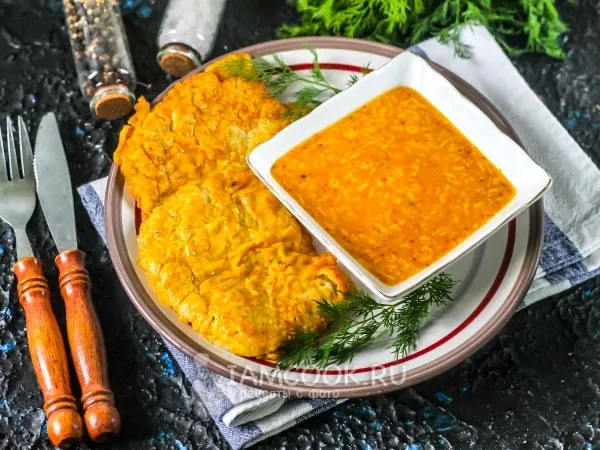 Фото готового блюда: Сырный кляр для отбивных (+отбивные)