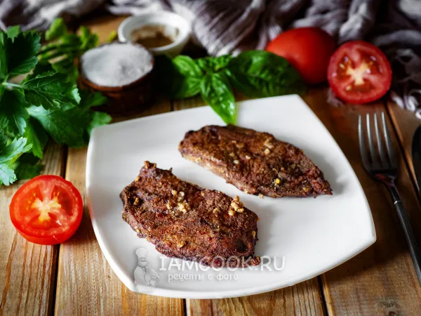 Фото блюда: Стейк из говядины в аэрогриле