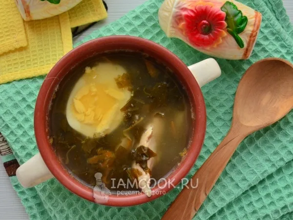 Фото блюда: Щи из консервированного щавеля