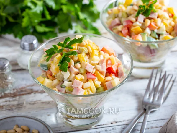 Фото готового блюда: Салат «Фурор»