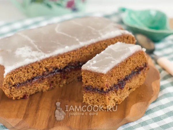 Фото готового блюда: Коврижка на молоке