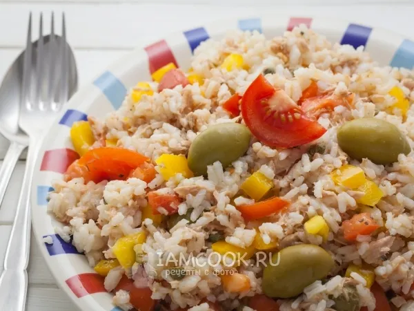 Фото блюда: Итальянский рисовый салат