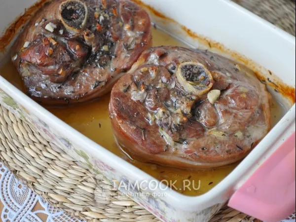 Фото готового блюда: Стейк из индейки в духовке