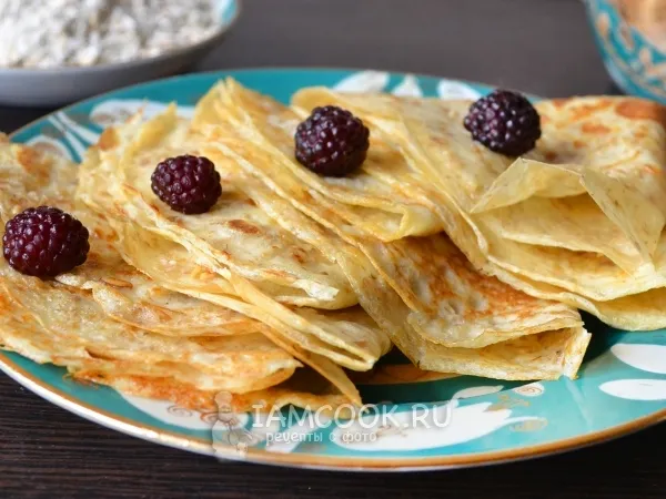 Фото готового блюда: Блины по Дюкану